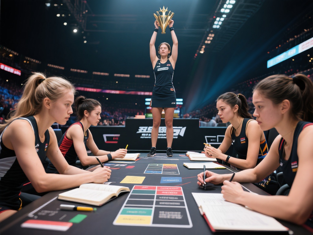 竞女之赏金女王：赛场巅峰的不败传奇 