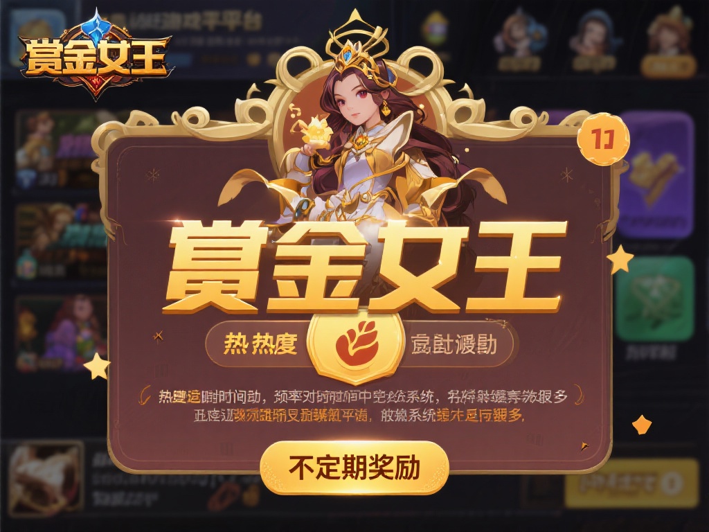 在多人在线娱乐平台上，《赏金女王》的热度通常会有波