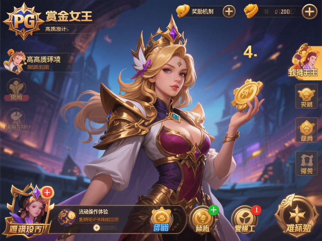 4.&nbsp;高质量的游戏设计
除了奖励机制，PG赏金女